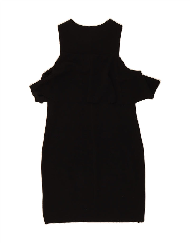ZARA Womens Sleeveless Sheath Dress UK 12 Medium Black Vintage Zara and Second-Hand Zara from Messina Hembry 