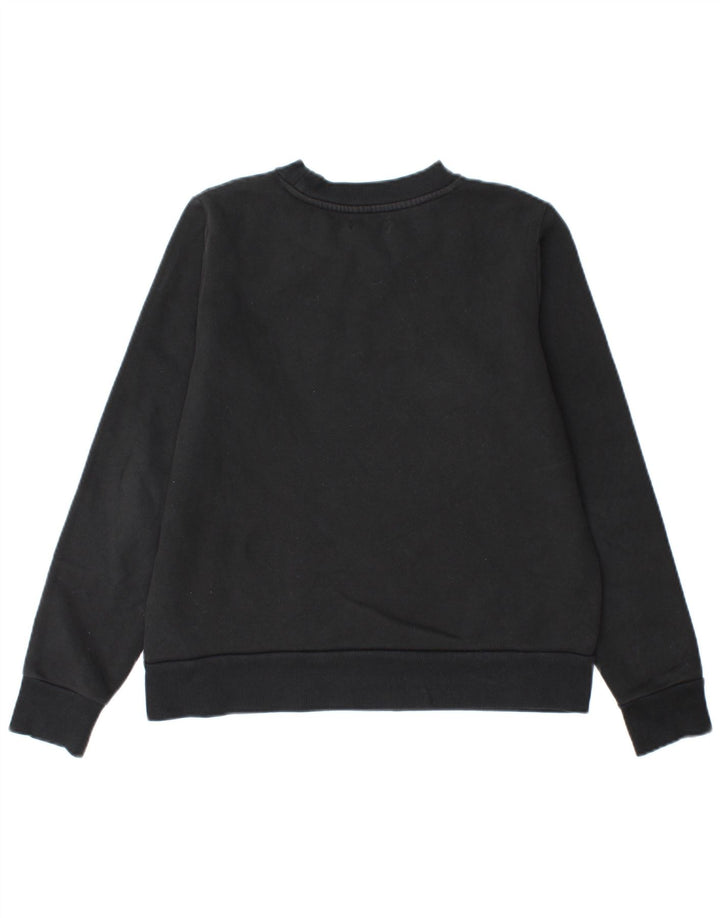 Женский свитер с рисунком Calvin Klein Jeans UK 14, средний черный