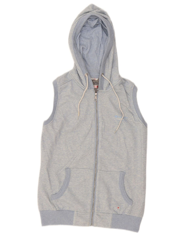 Свитер с капюшоном на молнии для женщин Champion Heritage Classics UK 14, средний синий цвет