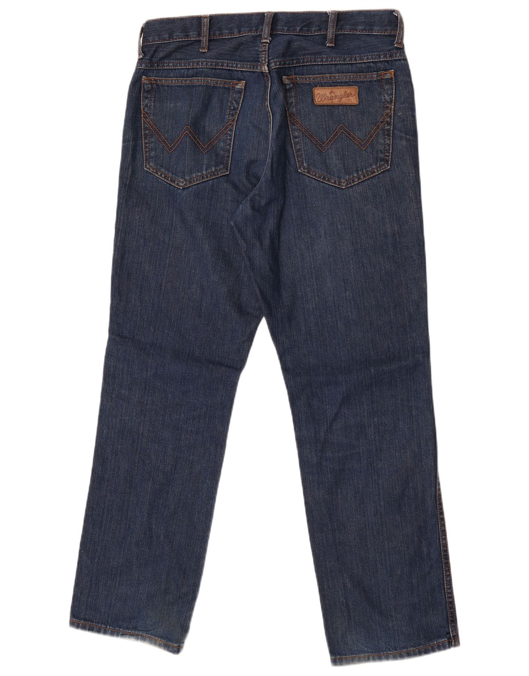Мужские прямые джинсы Wrangler Texas W34 L30, синий хлопок