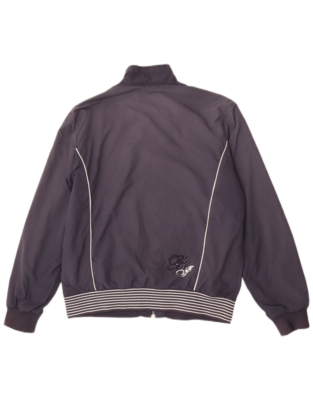 Женский бомбер Fila UK 18 XL, темно-синий в полоску, полиэстер