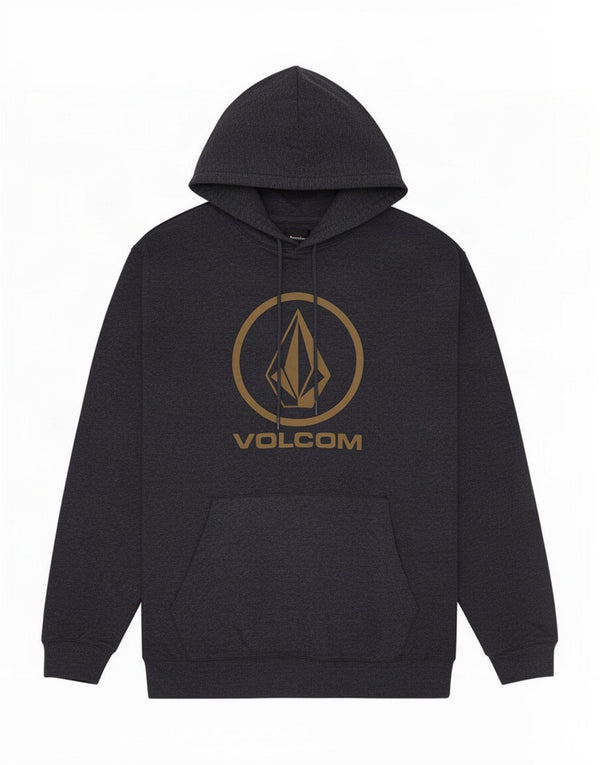 Volcom Mens Graphic Hoodie Jumper XL Navy Blue Cotton