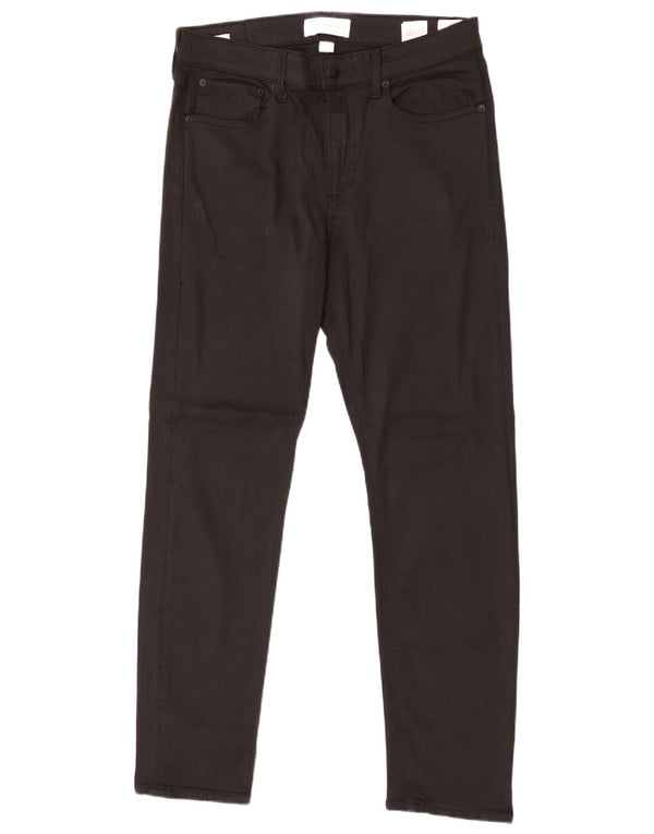 Мужские джинсы Calvin Klein Slim W33 L32, черные модальные