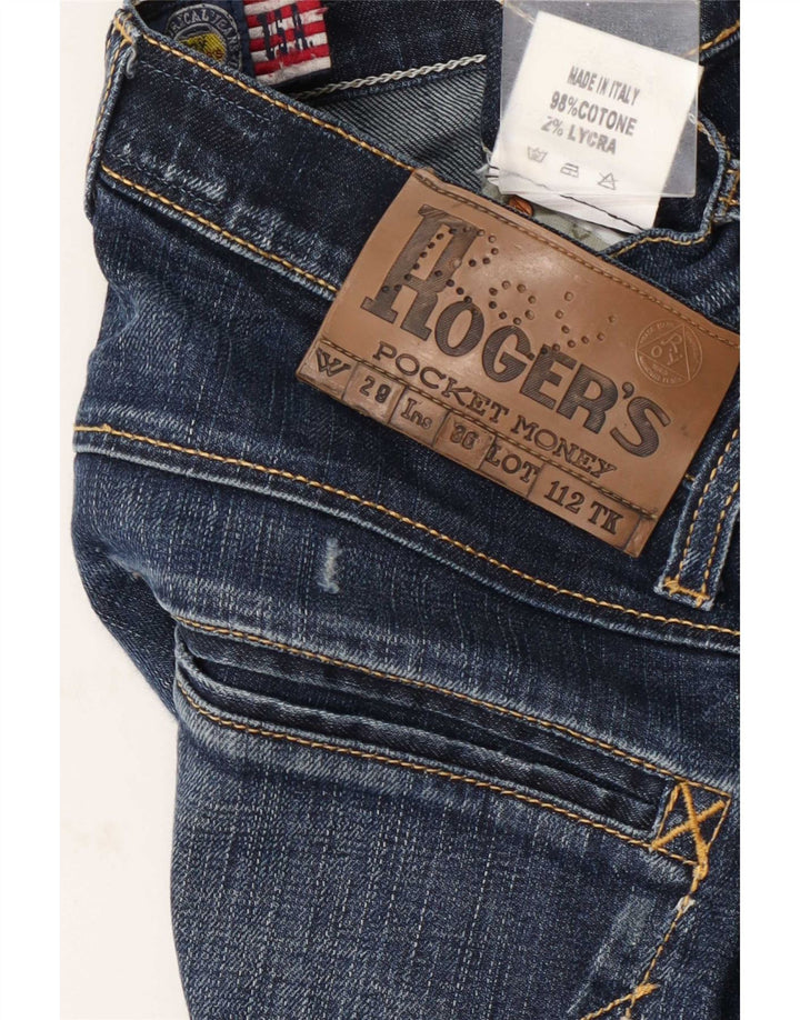 Женские узкие джинсы Roy Rogers W29 L30 синие, хлопок