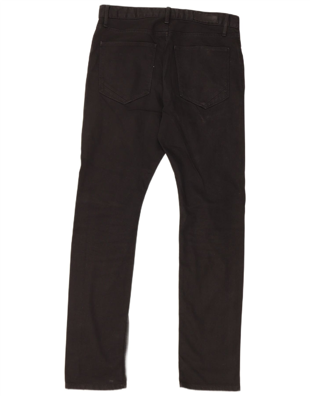Мужские узкие джинсы Marks & Spencer Autograph W32 L33, черный хлопок