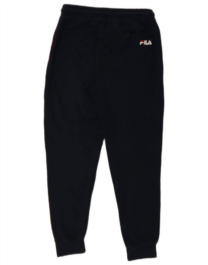 Fila Мужские спортивные брюки с рисунком, джоггеры, маленькие, темно-синие