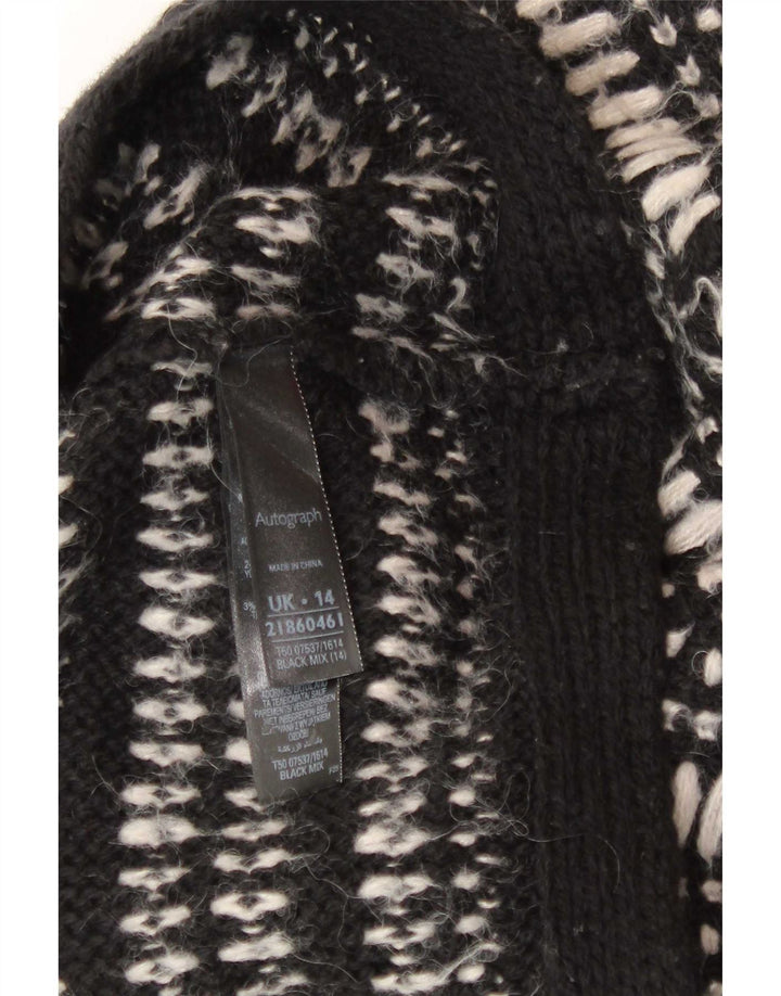 Женский кардиган с автографом Marks & Spencer UK 14, средний черный