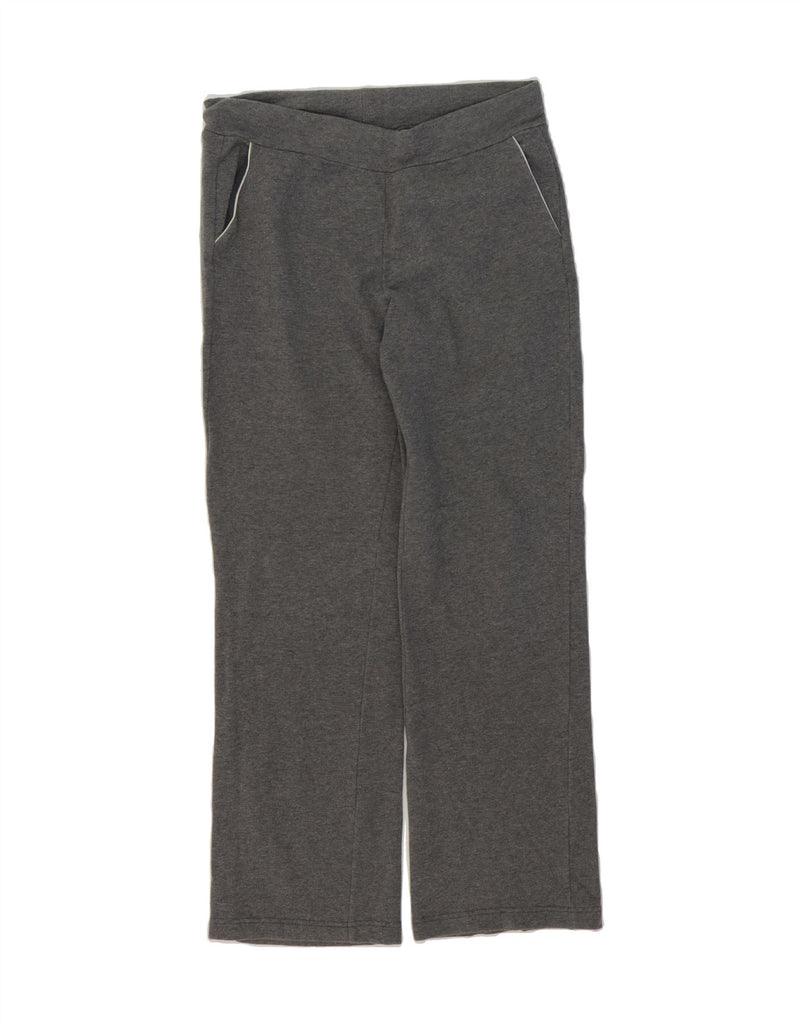 RALPH LAUREN Womens Tracksuit Trousers UK 14 Medium Grey Cotton Vintage Ralph Lauren and Second-Hand Ralph Lauren from Messina Hembry 