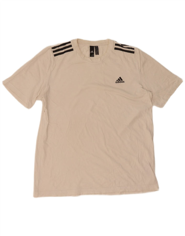 Мужская футболка Adidas Top Medium White Cotton