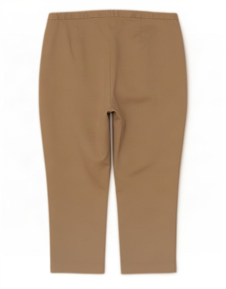 Женские капри Marks & Spencer W32 L18 Бежевые