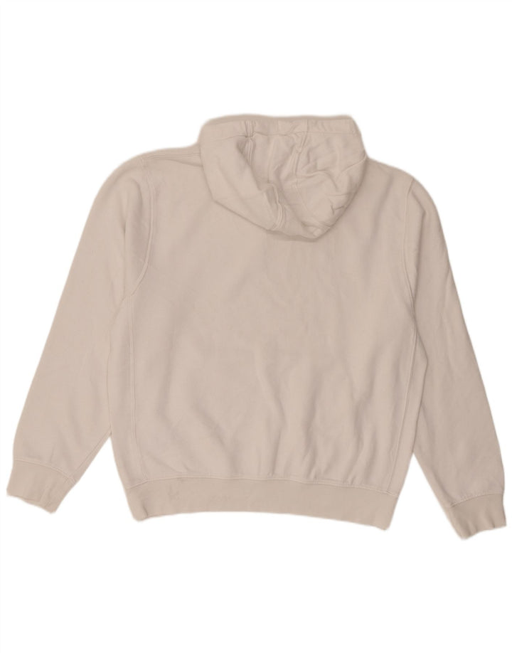 Мужской джемпер с капюшоном с графическим рисунком Nike, средний белый хлопок, хлопок