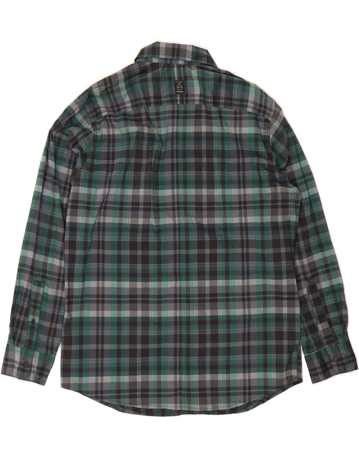 WRANGLER Mens Regular Fit Shirt Large Multicoloured Check Polyester Vintage Wrangler and Second-Hand Wrangler from Messina Hembry 