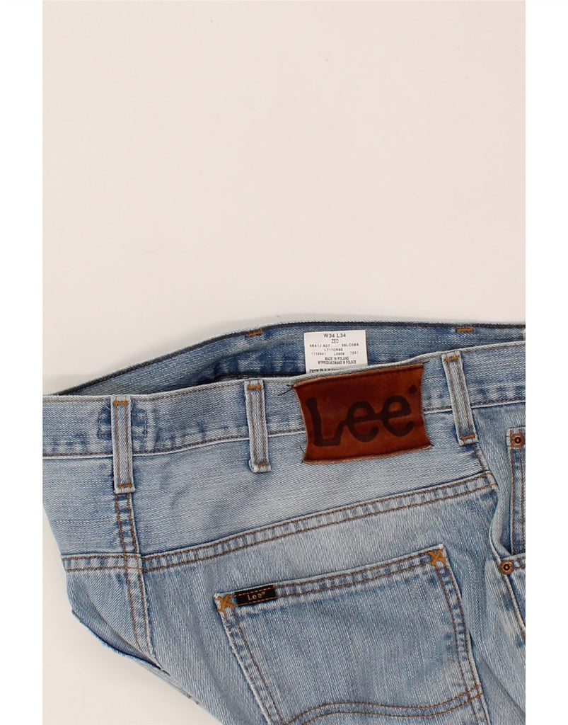 LEE Mens Zed Straight Jeans W43 L26  Blue Cotton Vintage Lee and Second-Hand Lee from Messina Hembry 