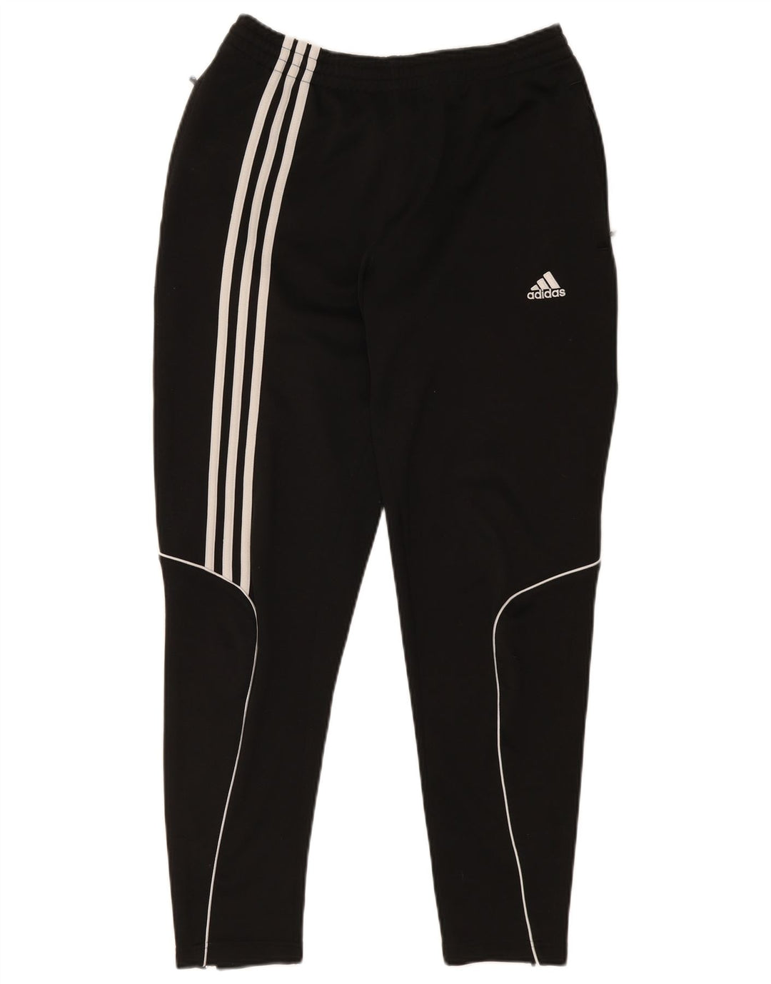 Женские спортивные брюки Adidas UK 14, большой черный полиэстер