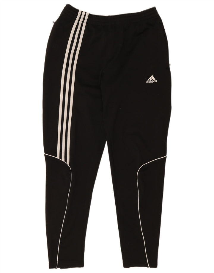 Женские спортивные брюки Adidas UK 14, большой черный полиэстер