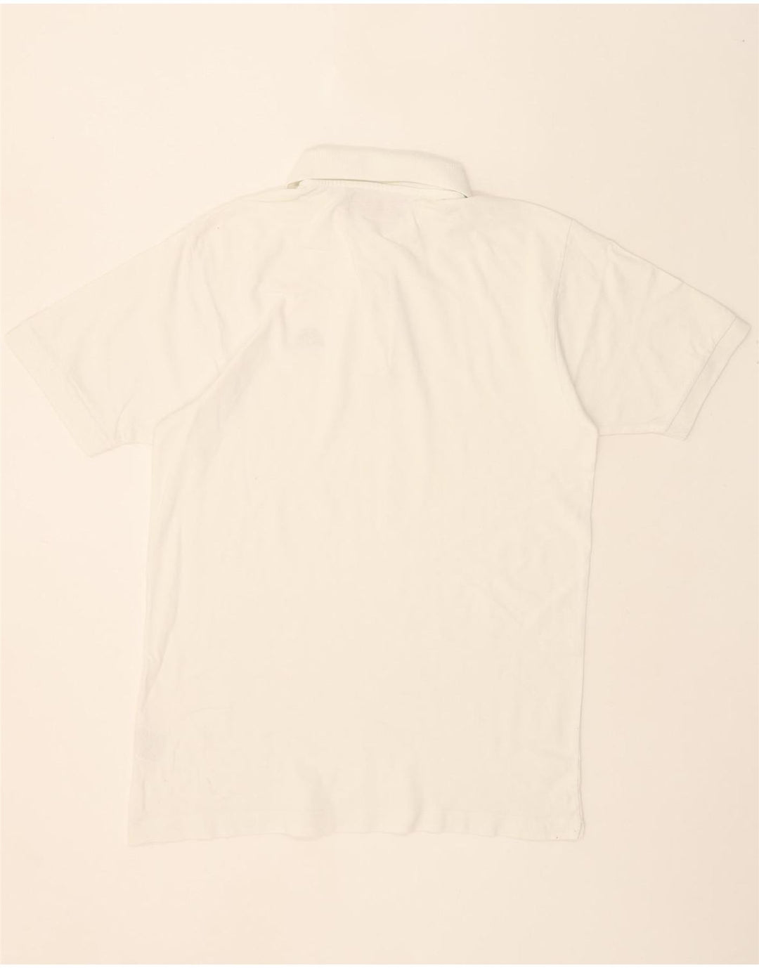 KAPPA Mens Polo Shirt Large White Cotton Vintage Kappa and Second-Hand Kappa from Messina Hembry 