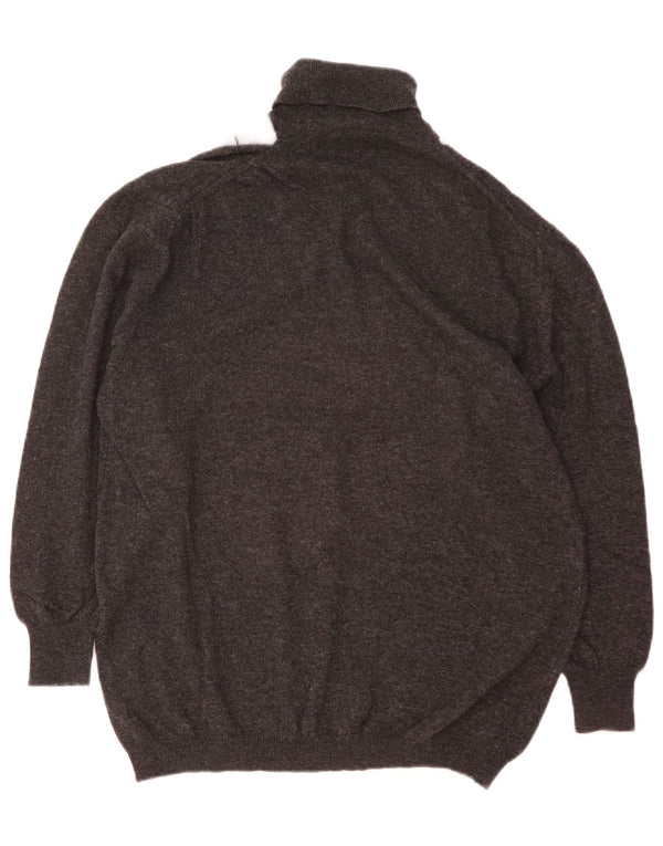 Женский джемпер Yessica с высоким воротником, цвет EU 44/46 XL, серый Argyle/Diamond