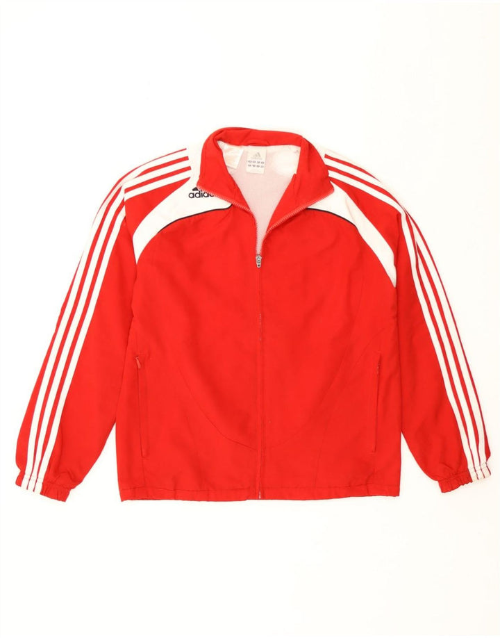 Спортивный костюм Adidas для мальчиков 13–14 лет Красный полиэстер с цветными блоками
