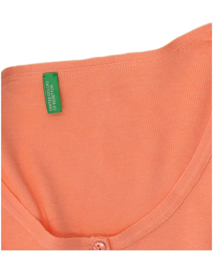 Женский кардиган BENETTON UK 10, маленький розовый
