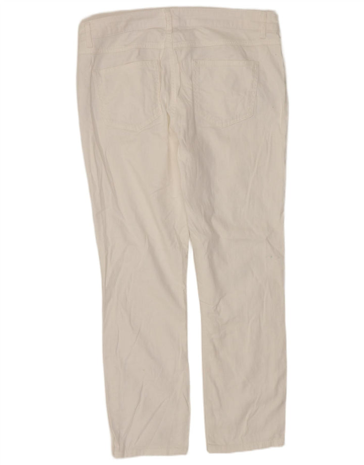 Женские укороченные джинсы Phase Eight UK 14, большие W32 L25, белый хлопок