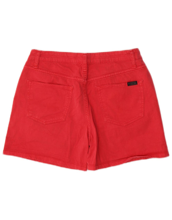 Carhartt Женские повседневные шорты W28 Средне-красные хлопковые