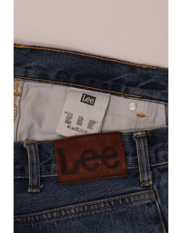 Мужские прямые джинсы Lee Brooklyn W38 L30, синий хлопок