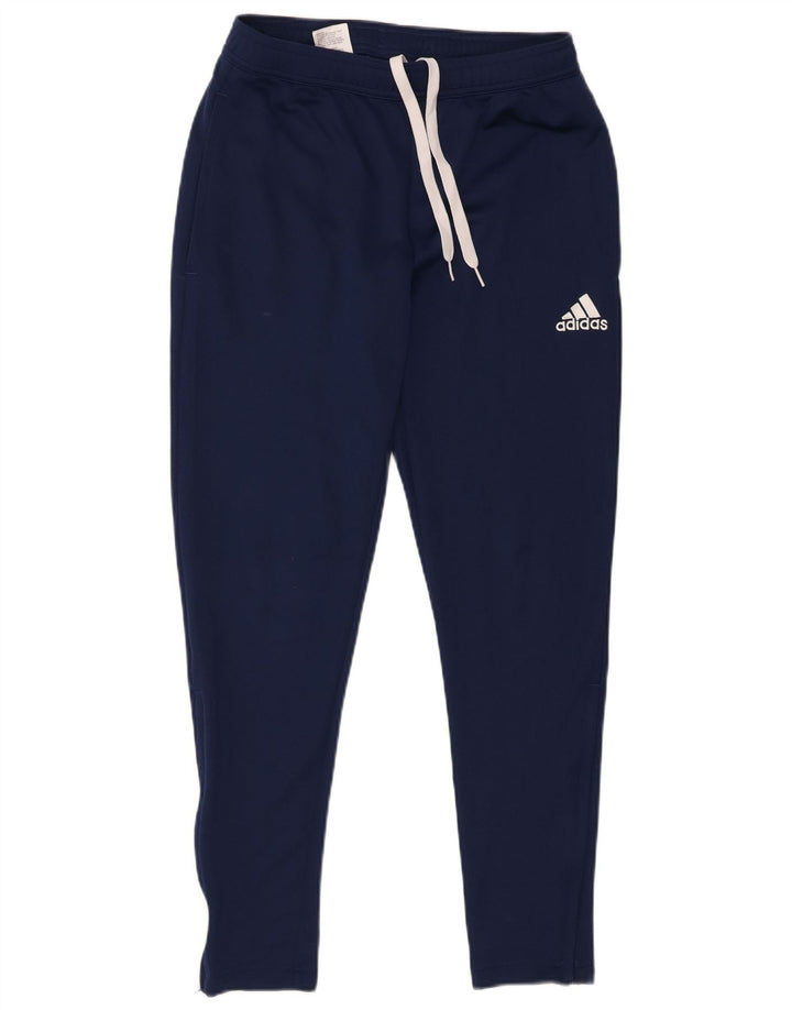 Мужские спортивные брюки Adidas Aeroready среднего размера, темно-синие, полиэстер