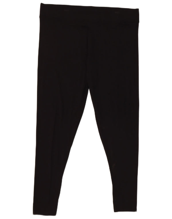 Женские леггинсы Marks & Spencer UK 18 XL, черные, вискоза