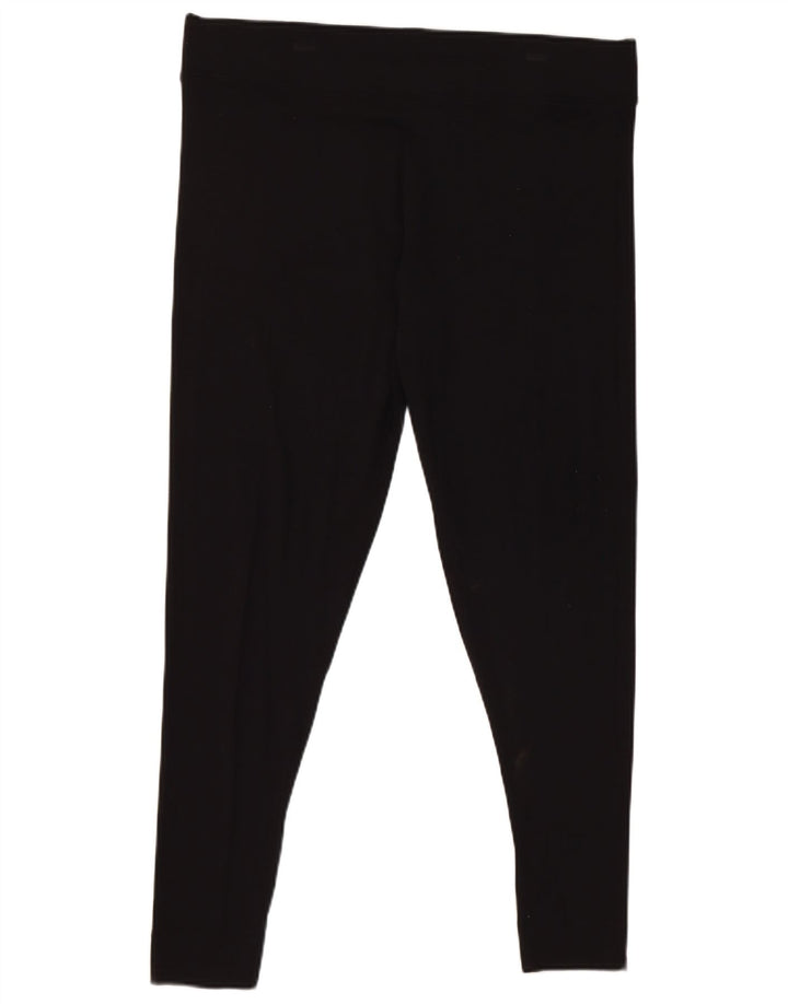 Женские леггинсы Marks & Spencer UK 18 XL, черные, вискоза