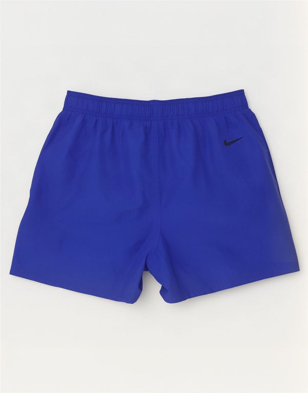 Мужские спортивные шорты с рисунком Nike, большие синие, полиэстер