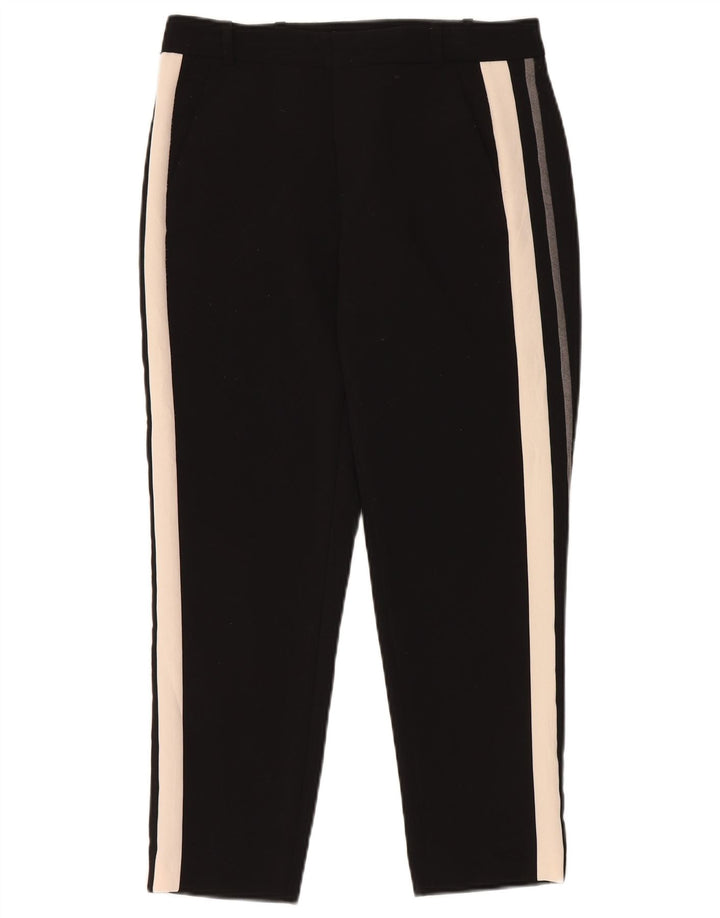 Женские узкие брюки чинос ZARA, маленькие черные цветные блоки