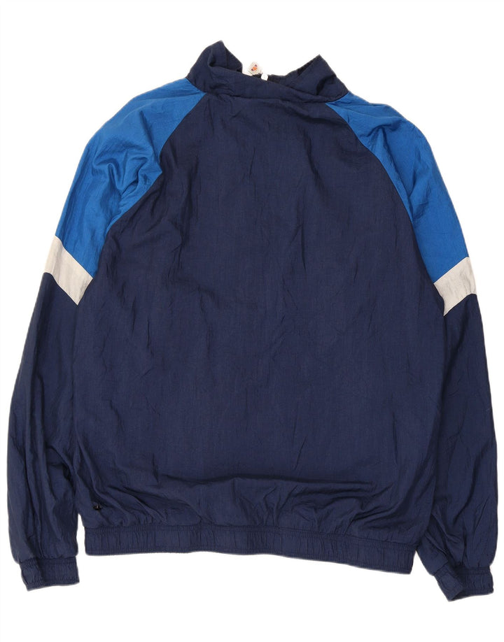 Мужская спортивная куртка Ellesse XL, синяя, полиэстер с цветными блоками