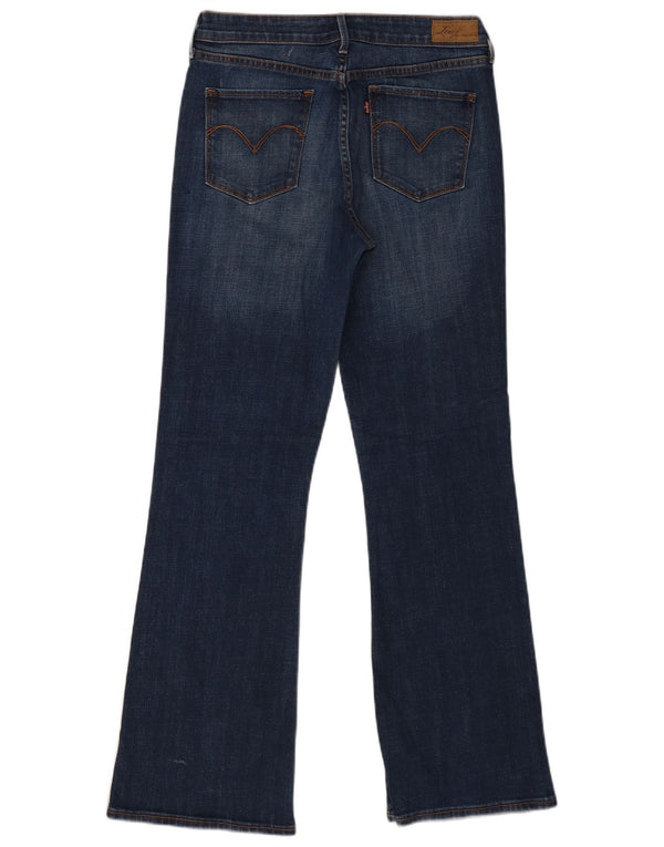 Женские джинсы Levi's Bootcut Demi Curve, размер США 10, большие W30 L30, темно-синие