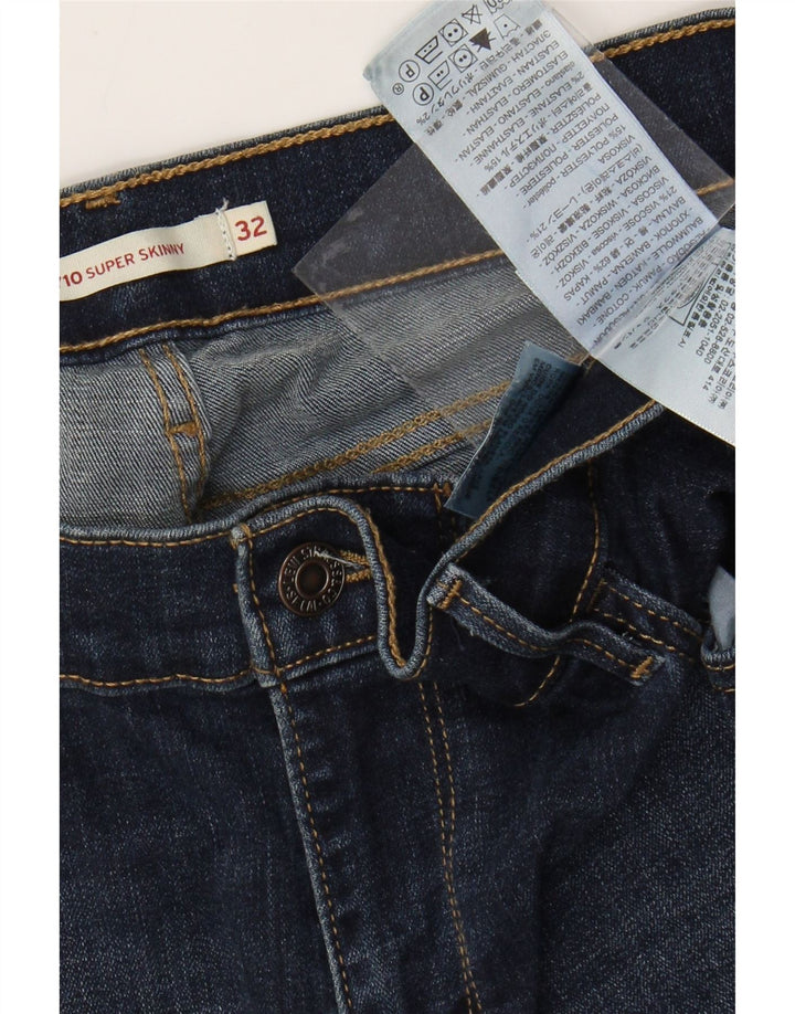 Женские джинсы LEVI'S 710 Super Skinny W32 L30 Синие, хлопок