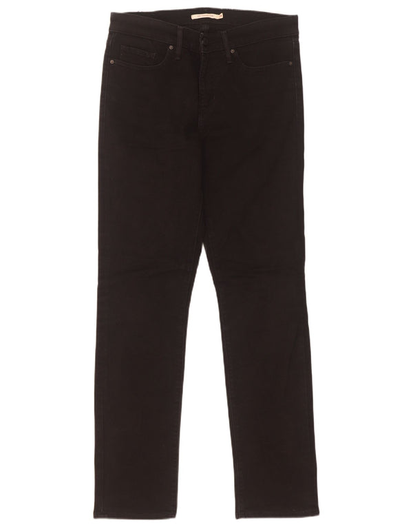 Женские джинсы Levi's 312 Shaping Slim W28 L31, черные