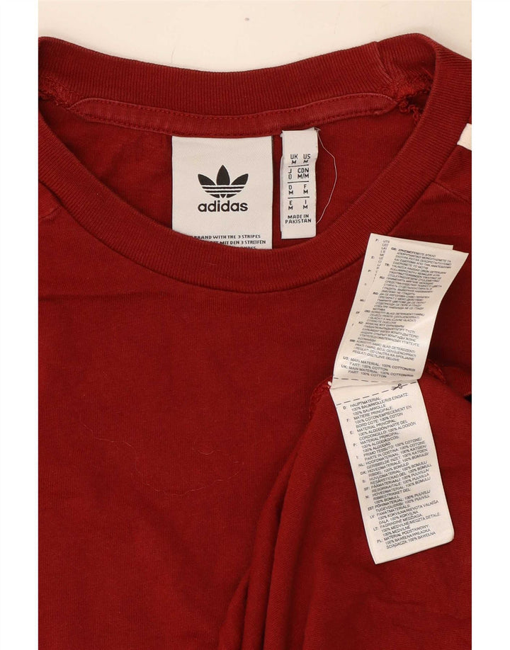 Мужская футболка Adidas Top Medium Burgundy Cotton