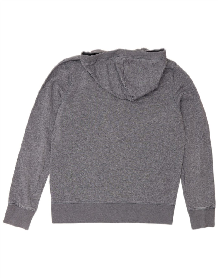 Мужской свитер с капюшоном на молнии Jack & Jones, средний серый полиэстер с крапинками