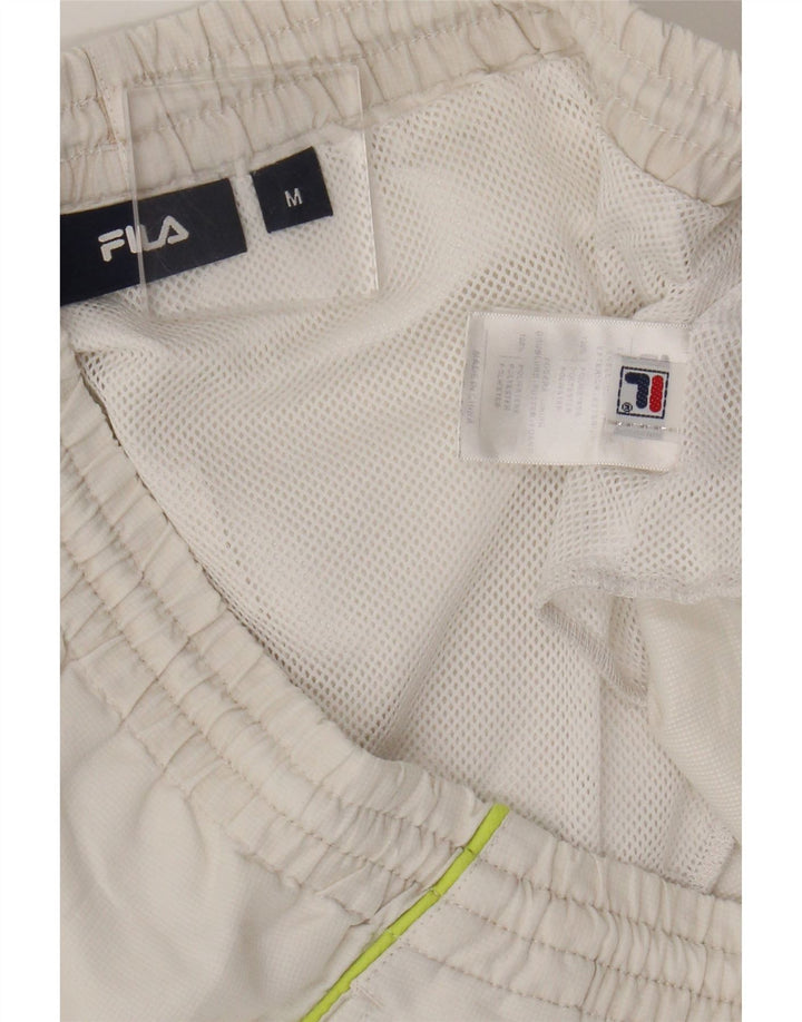 Мужские спортивные шорты Fila, средний белый полиэстер
