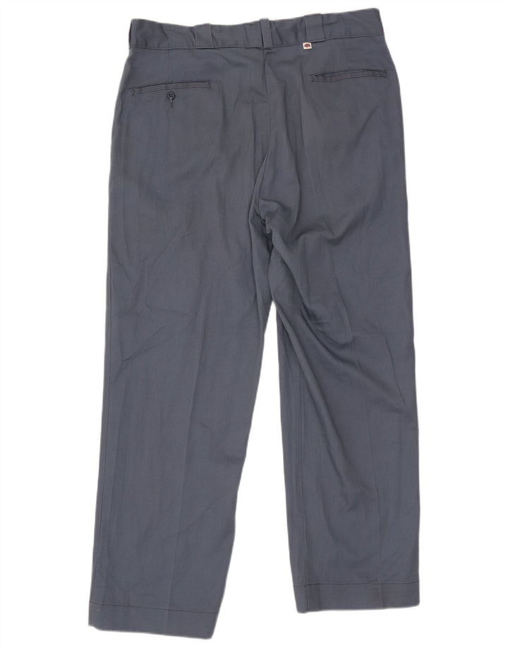 Мужские прямые брюки-карго Dickies W38 L29, серый полиэстер