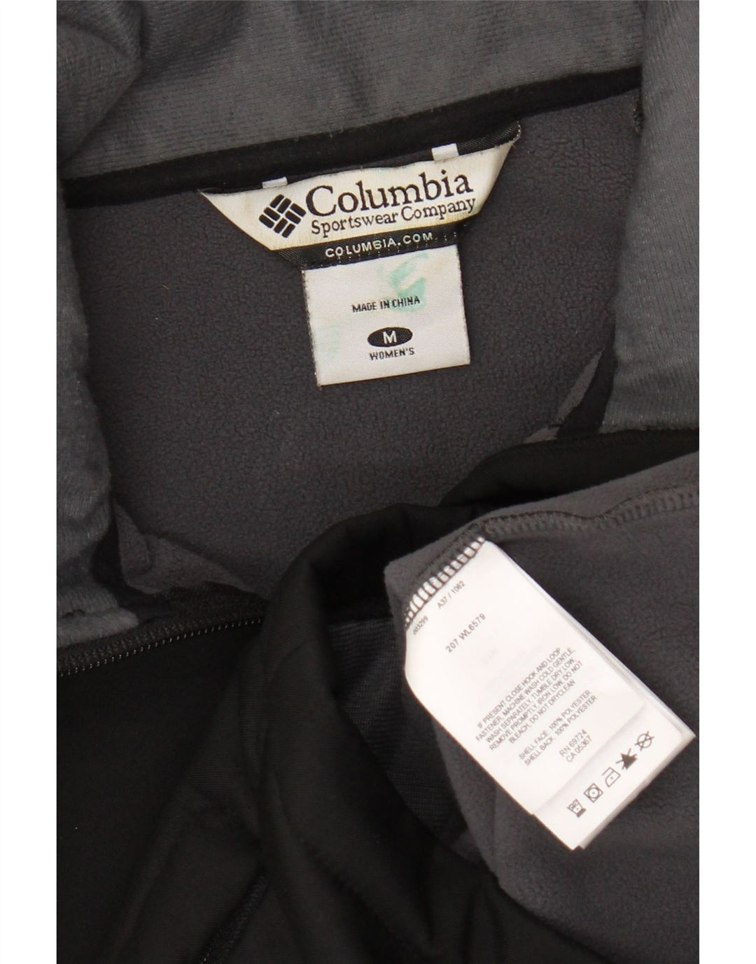 Женский спортивный костюм Columbia Top Jacket UK 14, средний черный полиэстер