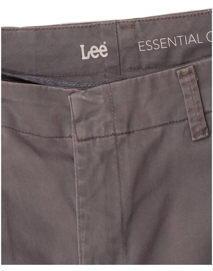 Женские прямые брюки чинос LEE W34 L29 Серые