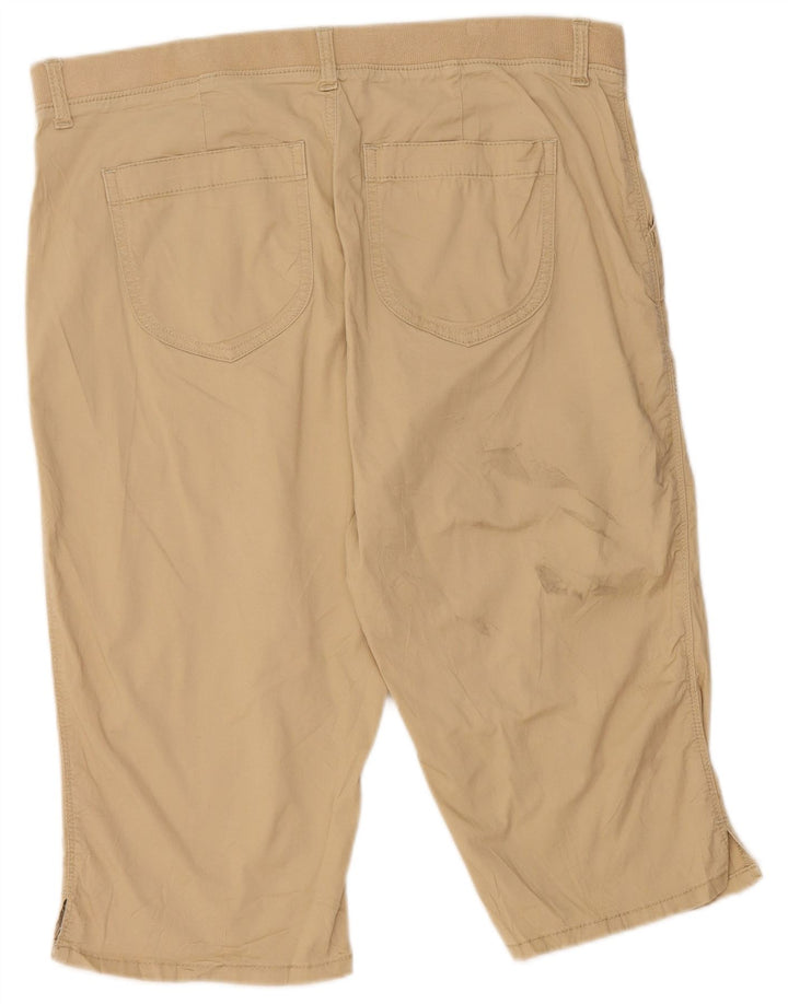 Женские шорты-бермуды Lee с высокой талией W36 XL Бежевые
