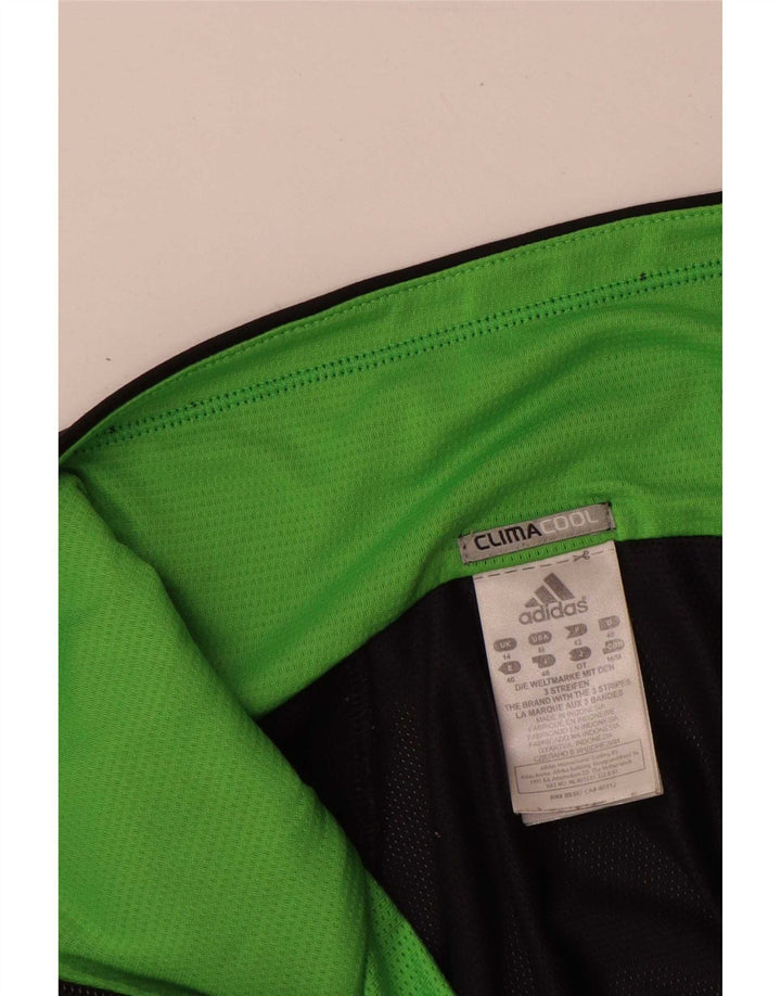 Женский спортивный костюм Adidas Climacool Top Jacket UK 14, средний черный с цветными блоками