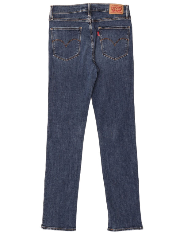 Женские прямые джинсы Levi's 724 с высокой посадкой W29 L32, синие, хлопок