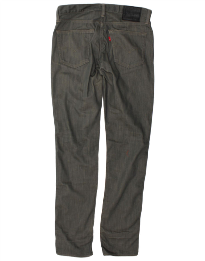 Мужские джинсы Levi's 511 Slim W33 L34 Серые хлопковые