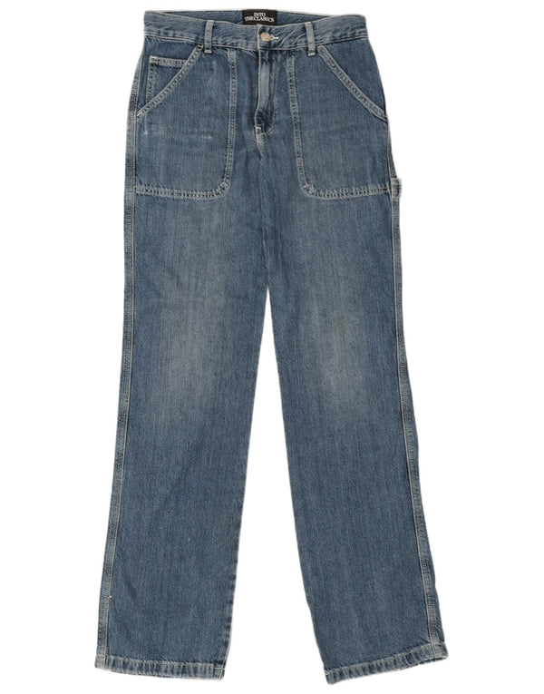 Женские прямые джинсы Zara Carpenter EU 38, маленькие W28 L34, синие