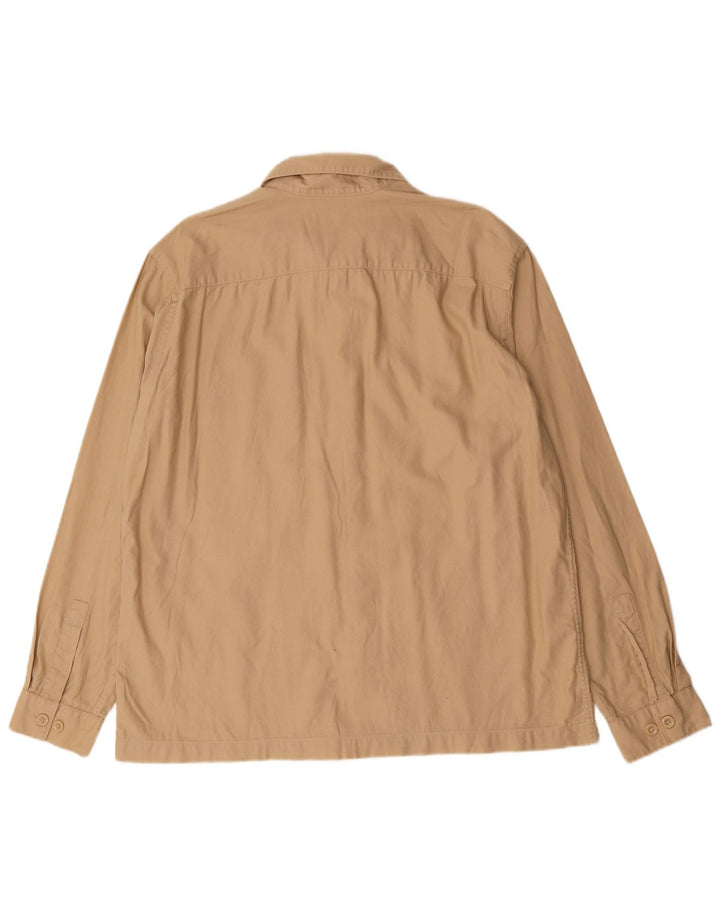 Мужская рубашка Jack & Jones 2XL бежевый хлопок