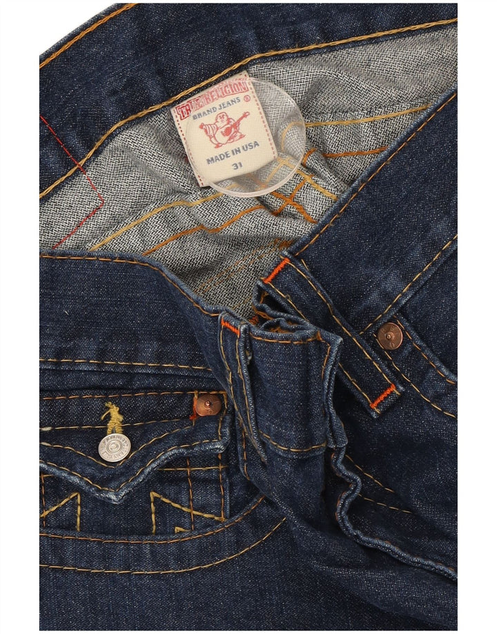 Женские джинсы Bootcut True Religion W31 L32, синие, хлопок