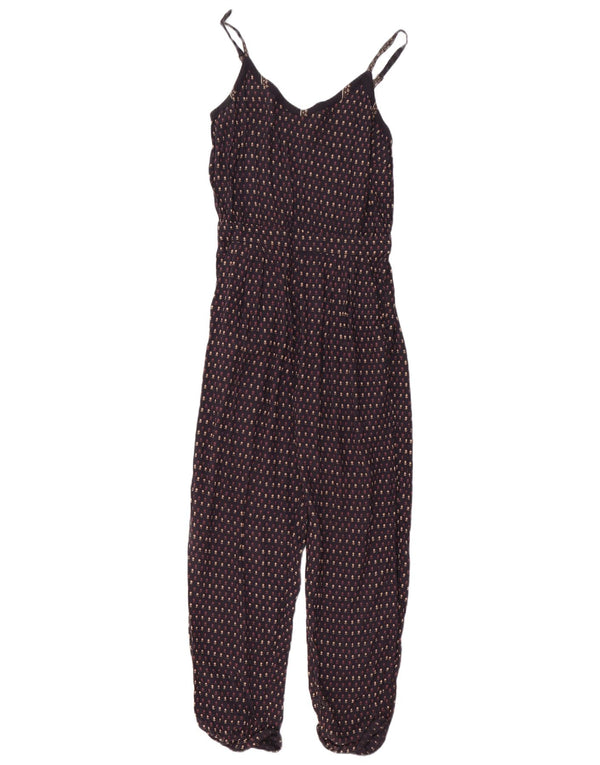 Женский комбинезон FAT FACE UK 6 XS Темно-синий с цветочным принтом из вискозы