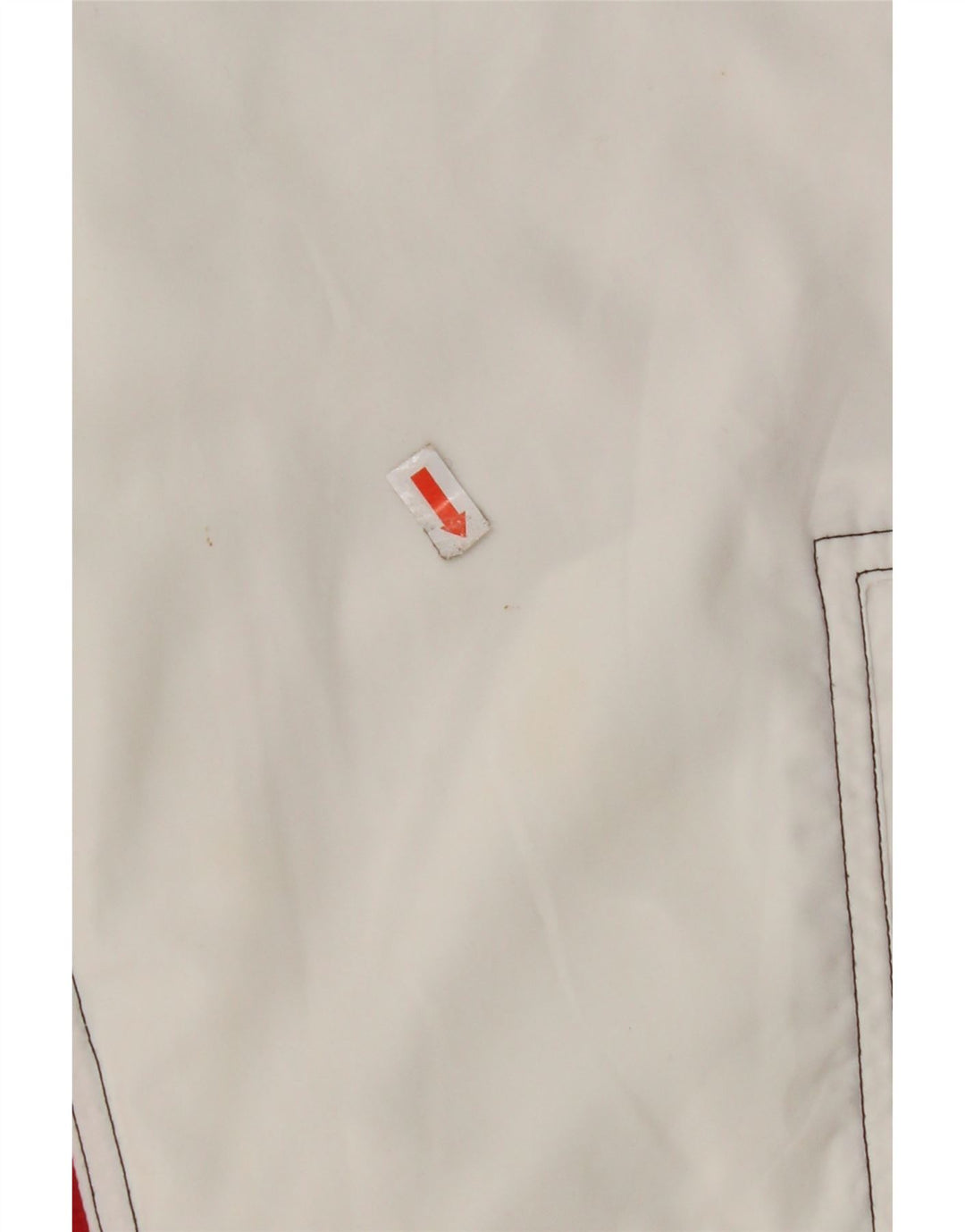 Мужской спортивный костюм LOTTO, верхняя куртка, Великобритания, 36/38, маленький белый, полиэстер с цветными блоками